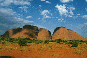 Les Olgas  15 km d'Uluru